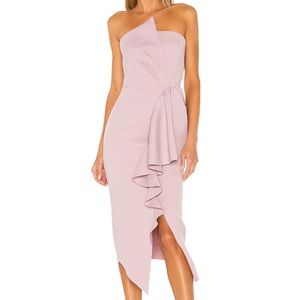 Reception Dress in Iris